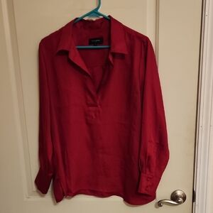 Banana Republic Vibrant Red Top